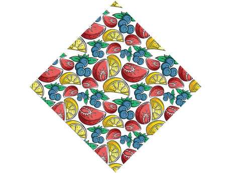 Colorful Compote Fruit Vinyl Wrap Pattern