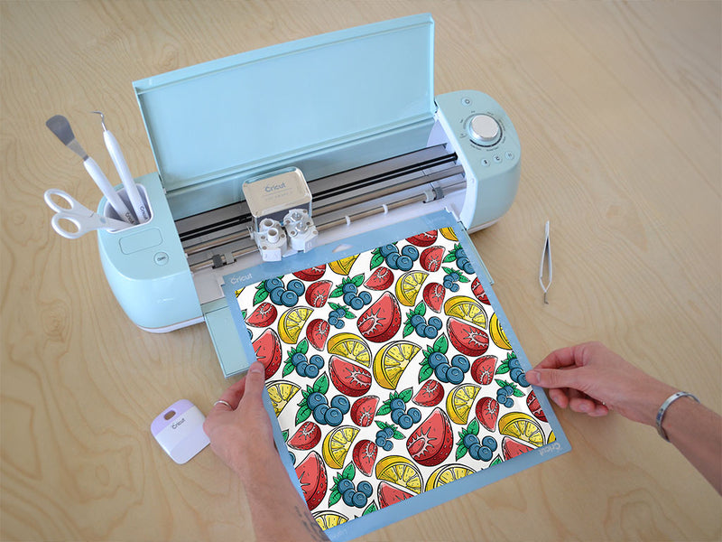 colorful compote fruit Cricut Compatible Vinyl
