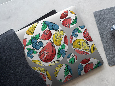 colorful compote fruit DIY Laptop Stickers
