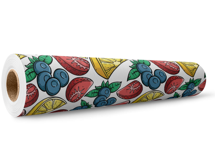 Colorful Compote Fruit Wrap Film Wholesale Roll~Rwraps Series 914 Digitally Printed Vinyl Roll~5