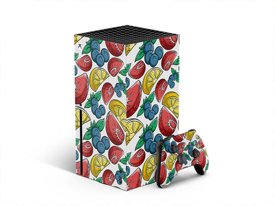 colorful compote fruit XBOX DIY Decal