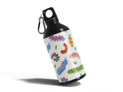 colorful crawlers bug Water Bottle DIY Stickers