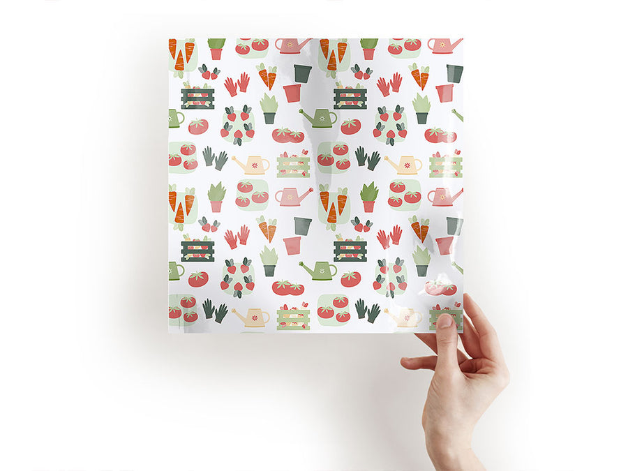 colorful crop gardening Craft Sheets