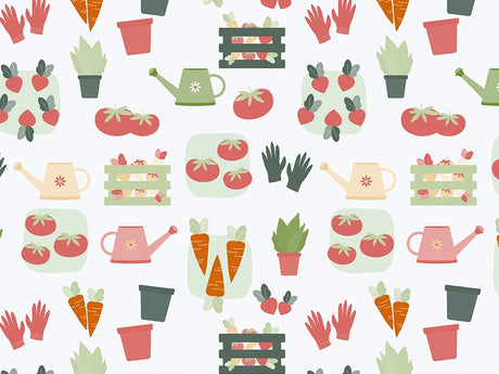 Colorful Crop Gardening Vinyl Wrap Pattern~Rwraps Series 914 Digitally Printed Vinyl Wrap~0