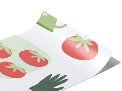 Colorful Crop Gardening Vinyl Wraps~Rwraps Series 914 Digitally Printed Vinyl Wrap~0