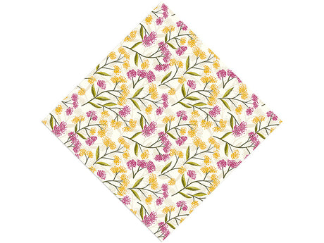 Colorful Dandelions Floral Vinyl Wrap Pattern