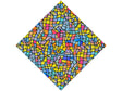 Colorful Leftovers Stained Glass Vinyl Wrap Pattern