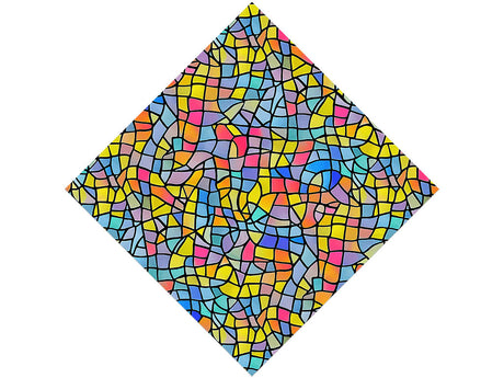 Colorful Leftovers Stained Glass Vinyl Wrap Pattern