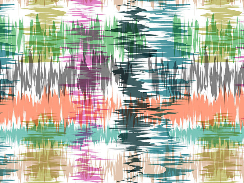 Colorful Radiowaves Abstract Vinyl Wrap Pattern~Rwraps Series 914 Digitally Printed Vinyl Wrap~0