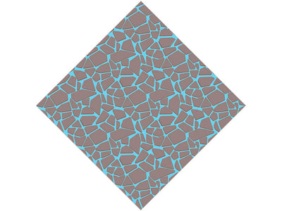Columbia Blue Cobblestone Vinyl Wrap Pattern