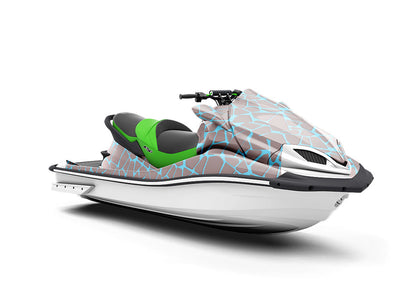 Columbia Blue Cobblestone Jet Ski Vinyl Customized Wrap