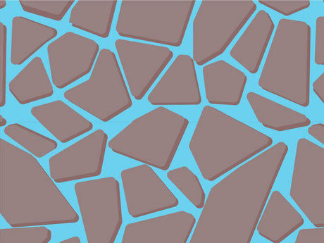 Columbia Blue Cobblestone Vinyl Wrap Pattern~Rwraps Series 914 Digitally Printed Vinyl Wrap~0