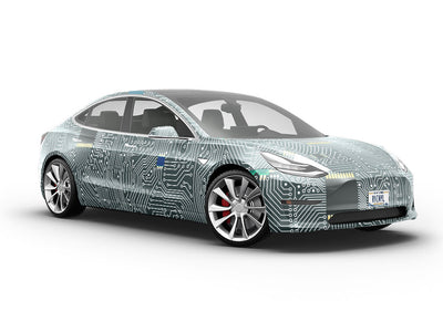 Combination Core Technology Vehicle Vinyl Wrap