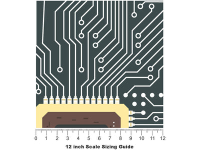 Combination Core Technology Vinyl Film Pattern Size 12 inch Scale~Rwraps Combination Core Technology Sizing Chart~3