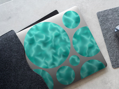 combing shorelines gemstone films DIY Laptop Stickers