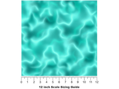 Combing Shorelines Gemstone Vinyl Film Pattern Size 12 inch Scale~Rwraps Combing Shorelines Gemstone Sizing Chart~2