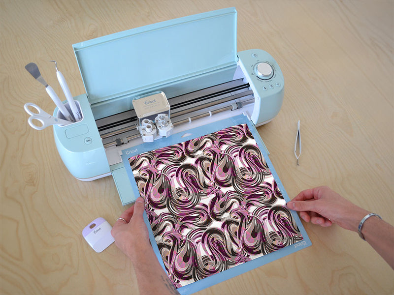 come along abstract geometric Cricut Compatible Vinyl