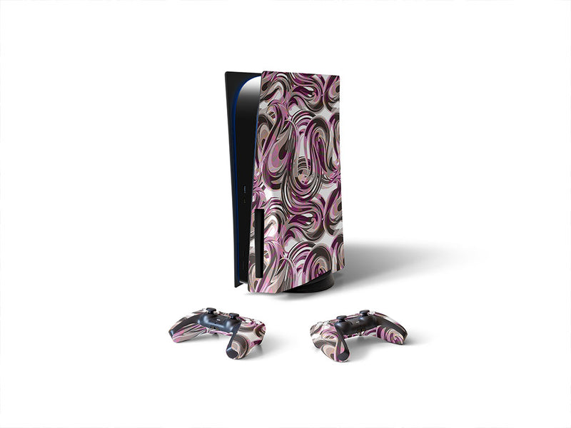 come along abstract geometric Sony PS5 DIY Skin