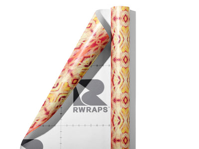 Come Back Watercolor Wrap Film Sheets~Rwraps Series 914 Come Back Watercolor Scrolled Sheet~3