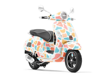 Come Home Abstract Vespa Scooter Wrap Film