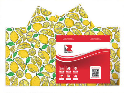 coming curd fruit Craft Vinyl Sheet Pack