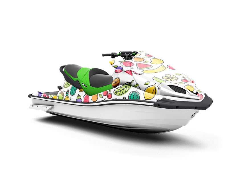 Company-Wide Mixer Fruit Jet Ski Vinyl Customized Wrap