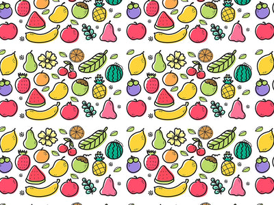Company-Wide Mixer Fruit Vinyl Wrap Pattern~Rwraps Series 914 Digitally Printed Vinyl Wrap~0