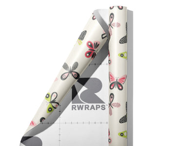 Complementary Contrast Bug Wrap Film Sheets~Rwraps Series 914 Complementary Contrast Bug Scrolled Sheet~3
