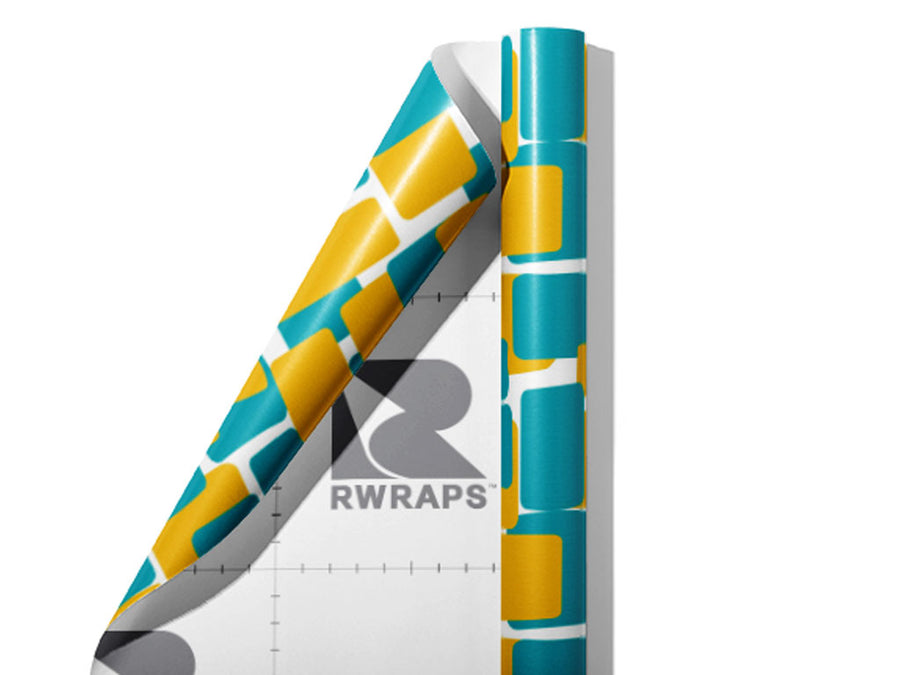 Complementary Layers Brick Wrap Film Sheets~Rwraps Series 914 Complementary Layers Brick Scrolled Sheet~4