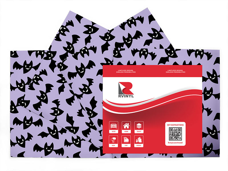 completely batty animal Craft Vinyl Sheet Pack