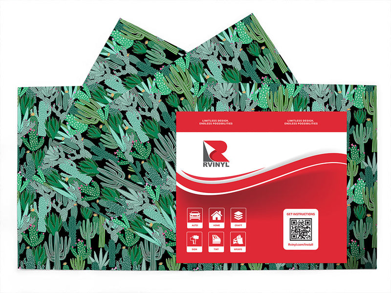 completely overrun cactus Craft Vinyl Sheet Pack