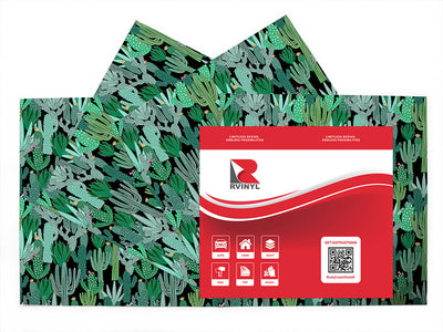 completely overrun cactus Craft Vinyl Sheet Pack