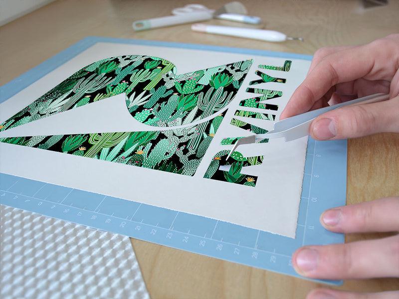 completely overrun cactus Easy Weed Craft Vinyl