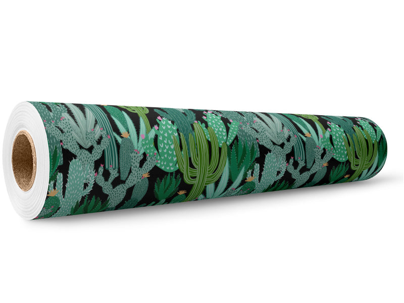 Completely Overrun Cacti Wrap Film Wholesale Roll~Rwraps Series 914 Digitally Printed Vinyl Roll~5