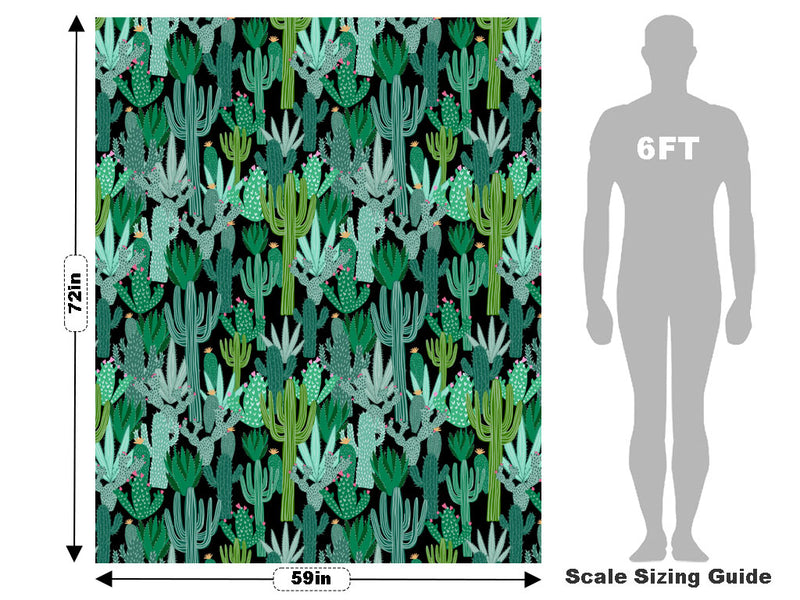 Completely Overrun Cacti Vehicle Wrap Scale~Rwraps Series 914 Completely Overrun Cacti Measurements~1