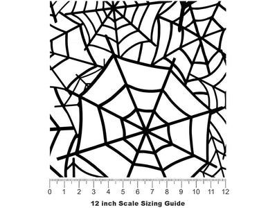 Completely Trapped Bug Vinyl Film Pattern Size 12 inch Scale~Rwraps Completely Trapped Bug Sizing Chart~2