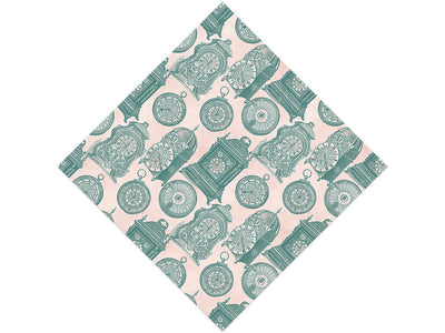 Complex Clocks Steampunk Vinyl Wrap Pattern