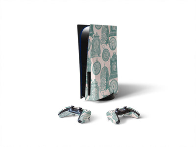 complex clocks steampunk Sony PS5 DIY Skin