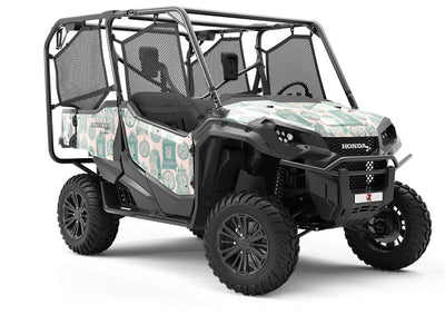 Complex Clocks Steampunk Utility Vehicle Vinyl Wrap