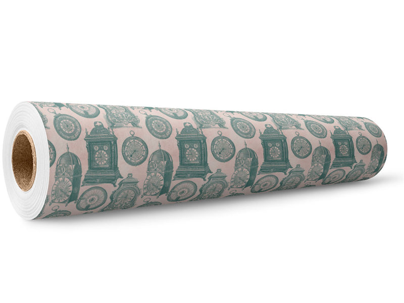 Complex Clocks Steampunk Wrap Film Wholesale Roll~Rwraps Series 914 Digitally Printed Vinyl Roll~5
