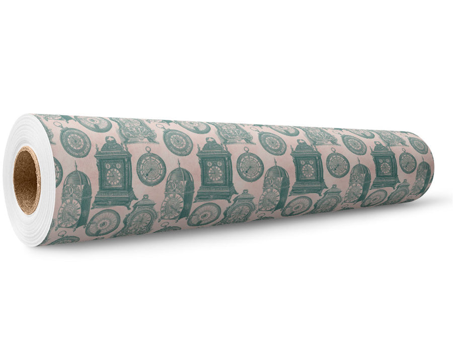 Complex Clocks Steampunk Wrap Film Wholesale Roll~Rwraps Series 914 Digitally Printed Vinyl Roll~5