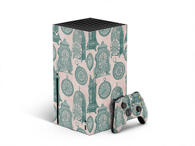 complex clocks steampunk XBOX DIY Decal