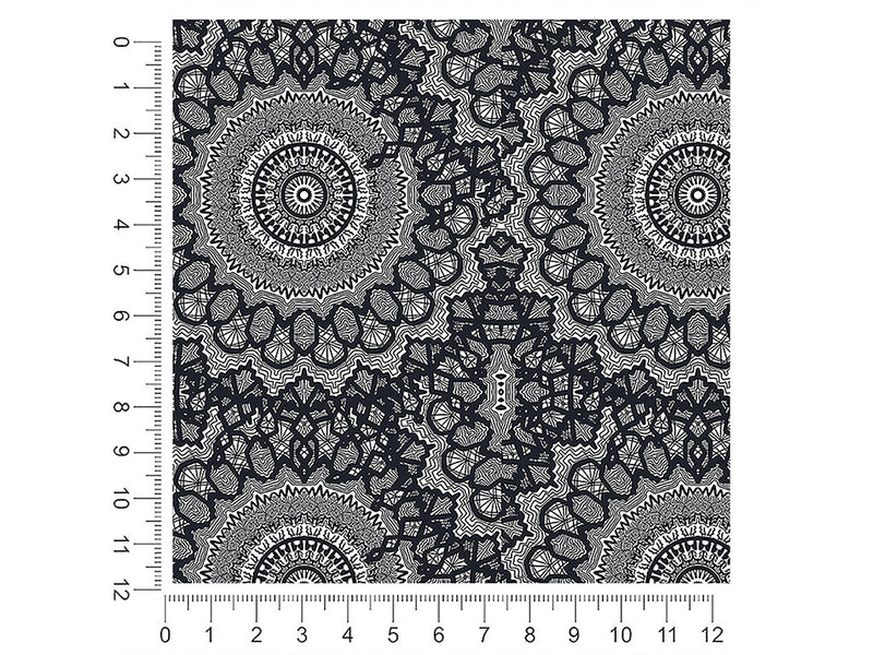 complex mandelbrot mandala 1ft x 1ft Craft Sheets