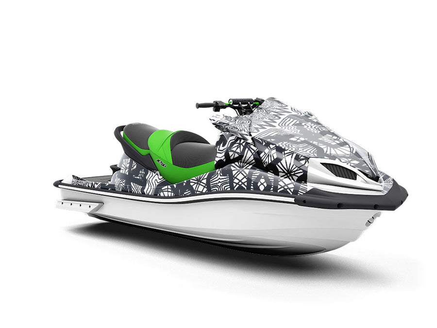 Complex Mandelbrot Mandala Jet Ski Vinyl Customized Wrap