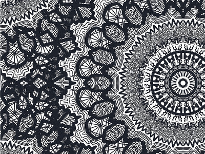 Complex Mandelbrot Mandala Vinyl Wrap Pattern~Rwraps Series 914 Digitally Printed Vinyl Wrap~0