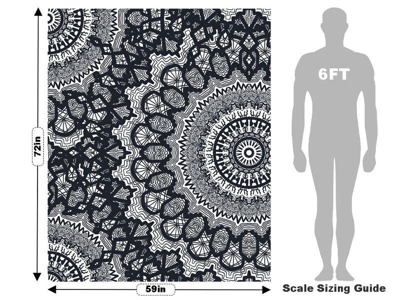 Complex Mandelbrot Mandala Vehicle Wrap Scale~Rwraps Series 914 Complex Mandelbrot Mandala Measurements~1
