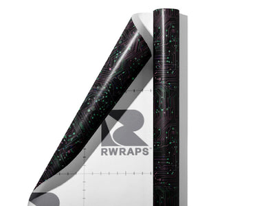 Complex Systems Technology Wrap Film Sheets~Rwraps Series 914 Complex Systems Technology Scrolled Sheet~4