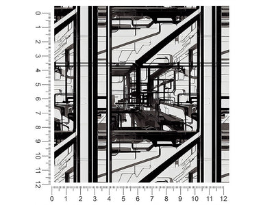 computer mindscape science fiction 1ft x 1ft Craft Sheets