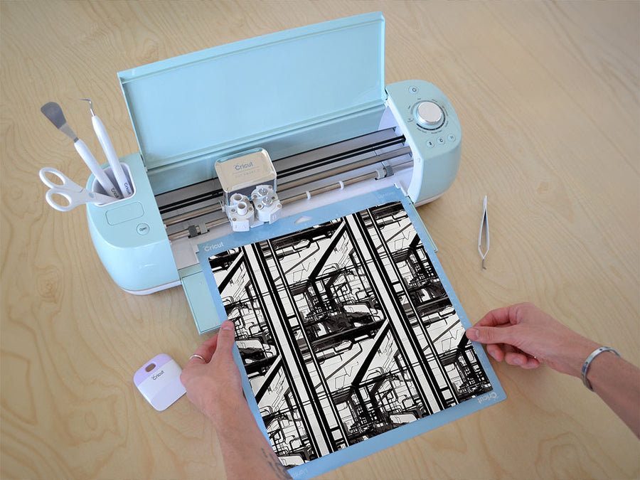 computer mindscape science fiction Cricut Compatible Vinyl