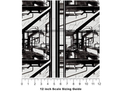 Computer Mindscape Science Fiction Vinyl Film Pattern Size 12 inch Scale~Rwraps Computer Mindscape Science Fiction Sizing Chart~2